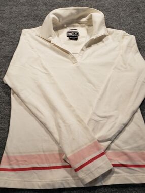 adidas Y2K Vintage Climalite Stretch Women's Long Sleeve Shirt Size Small